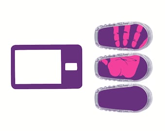 Color Change Tandem T-Slim Insulin pump decal (choose a set)