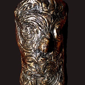 Labyritnh mask. Bronze cast. Lost wax.