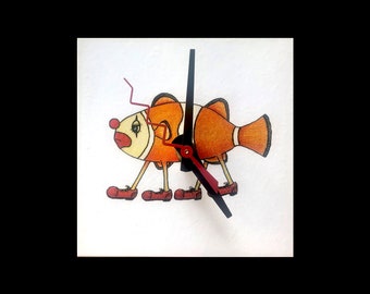 Clown Fish Clock