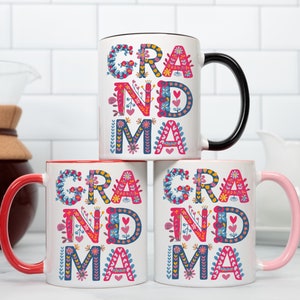 Grandma Coffee Mug, Mother&#39;s Day Gift, Gift For Grandma, Grandma Gift Idea, Gift For Grandmother - Mug, Perfect Gift for Grandma,