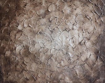 Neutral Textured Abstract Painting Earth Tone Wall Art Wabi Sabi Canvas