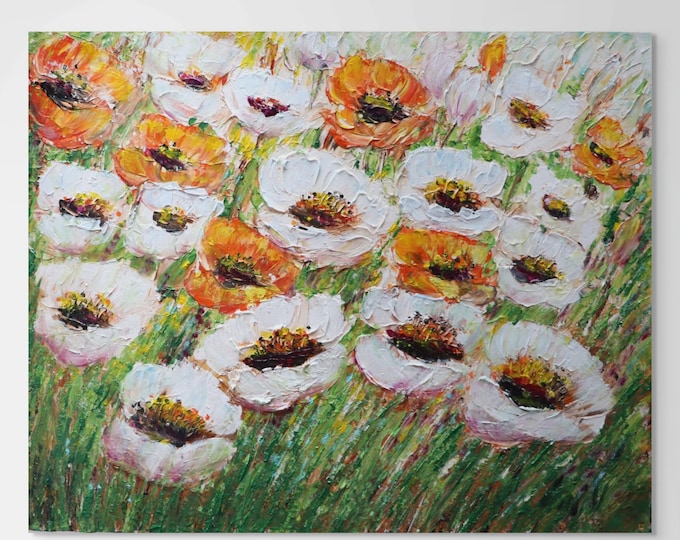 Summer Delights – Original Flowers Oil Painting