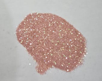Handmixed Pink Champagne fine Glitter .5 oz (14g to 16g)