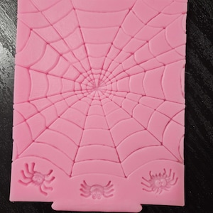 Halloween Spider web fondant mold