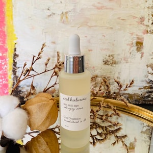 Hydrating Hyaluronic Acid & Marine Collagen Serum – Moisturizing Face Serum for Plump, Smooth Skin – Anti-Aging Skincare