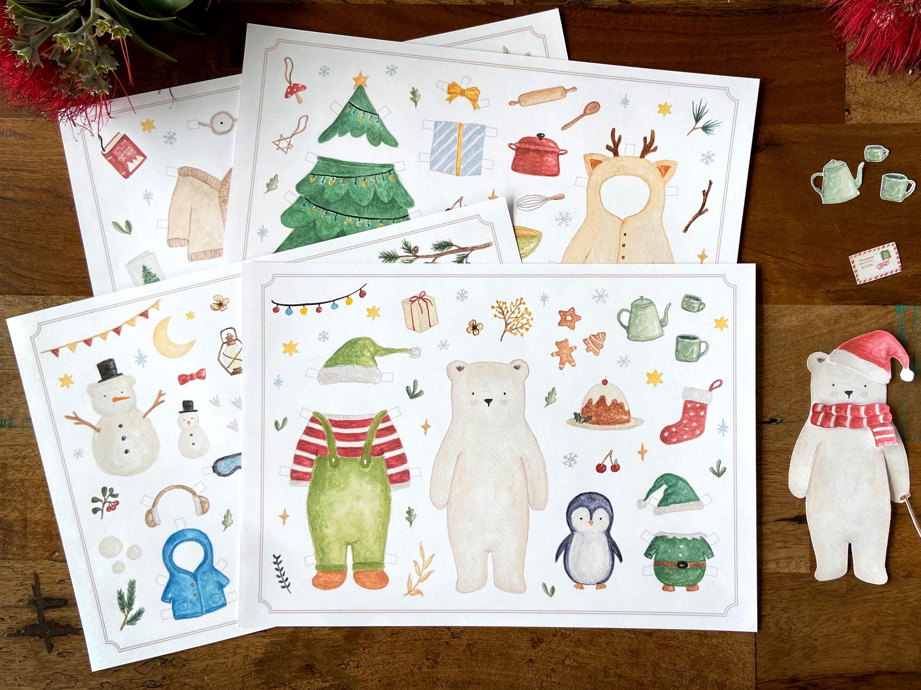 38 Penguin Crafts: Fun and Creative Ideas for the Whole Family 33 Christmas Printable Activity for Kids: Polar Bear & Penguin Paper…