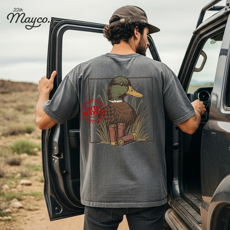 gift for duck hunter, outdoorsman dad gift, hunting buddy present, grandpa hunting shirt, husband hunting gift, retirement gift for hunter, hunting season apparel, duck club merchandise, wildlife conservation art, nature lover gift, forest animal png, wild game hunting, swamp hunting graphic, wetland hunting art, nostalgic duck print, american hunting tradition, country western aesthetic, masculine gift idea, gun enthusiast gift.