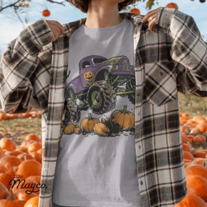 halloween monster truck png for sublimation, vintage pickup graphic for kids shirt, pumpkin truck png for handmade gifts, spooky vehicle design for apparel, monster truck graphic for crafters, truck lover fall gift design, boys halloween png for small business, printable pickup graphic for tumblers, transparent background digital download, commercial use craft png, diy kids halloween sweatshirt design, retro monster truck clipart, pumpkin smash vehicle graphic, instant png file, spooky truck png
