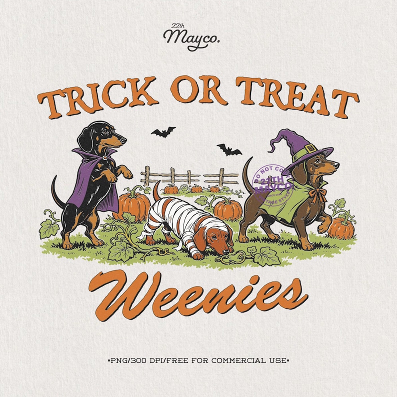 halloween dachshund, weenie dog png, dachshund png, halloween dog png, trick or treat png, spooky dachshund, wiener dog halloween, doxie halloween png, mummy dog png, witch dog png, vampire dog png, dog lover halloween, sublimation png