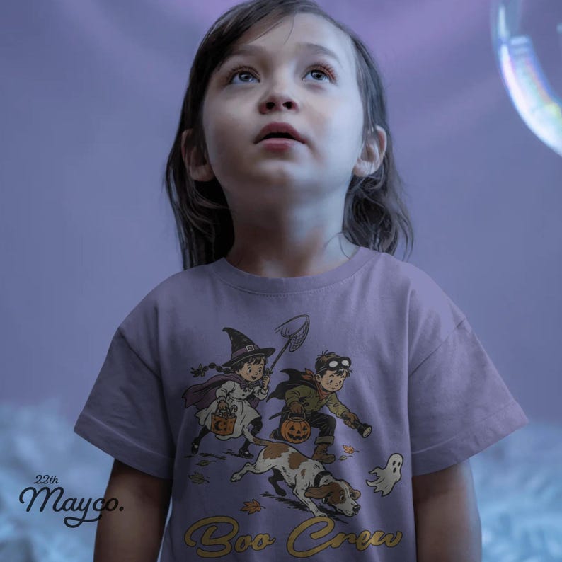 witch girl png, little witch shirt design, halloween witch kid clipart, cute witch costume png, witch hat cape sublimation, halloween adventure design, kids with flashlight png, bug catching net clipart, spooky explorer shirt, halloween trick or treat crew, vintage witch girl artwork, cute costume kids png, playful halloween design