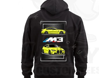 BMW M3 G80 hoodie sweatshirt mens and womens S M L XL 2XL 3XL Sao Paulo Yellow