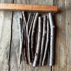 Varying thickness diameter for ash sticks bundles