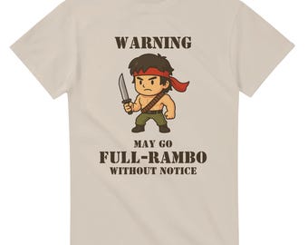 80s Movie T-Shirt: Funny Action Hero Tee, Retro Cult Film Gift