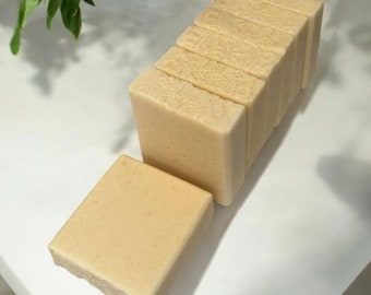 Unscented Goat Milk Castile Soap: Organic Olive Oil, Gentle Skincare