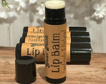 Goat Milk Lip Balm: Natural, Organic Ingredients