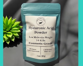 Low Molecular Weight Hyaluronic Acid Powder: DIY Skincare Raw Material