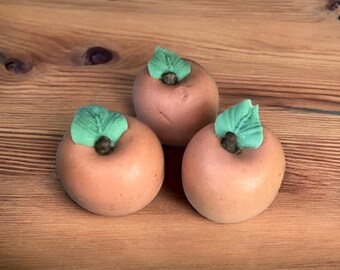 Apple goat milk soap Apple shaped soap Fall soap Nature soap Fruit soap Apple scented soap Skincare Gift for Teachers Gift for woman