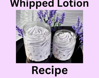 DIY Whipped Goat Milk Lotion Recipe: Fluffy Skincare Guide (Digital Download)