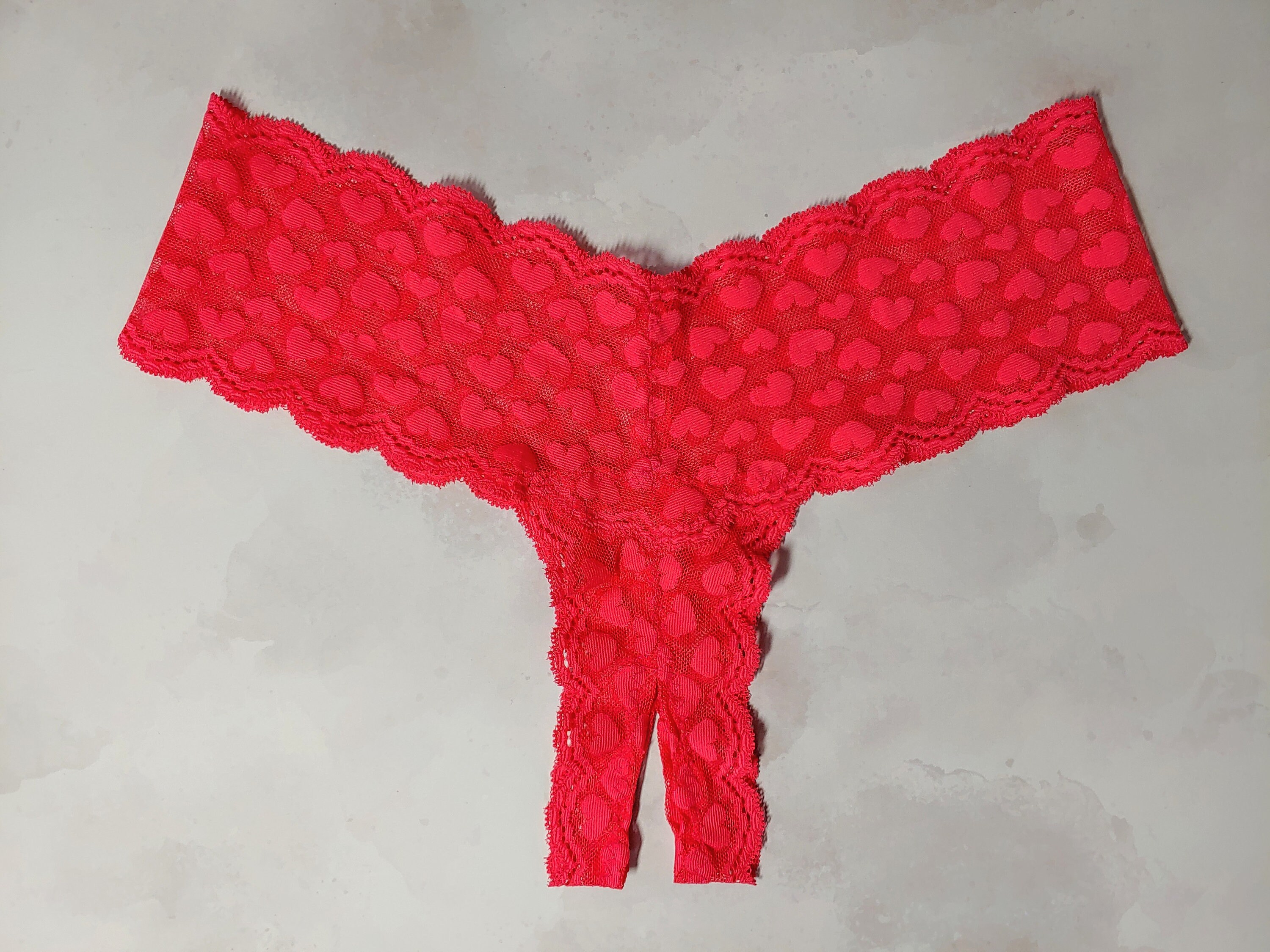 Bright red thong Clearance