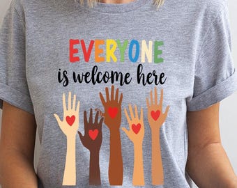 Education and Diversity Shirts, Inclusion and Equality T-Shirt, Teacher Shirt, Political Protest Shirt, Protest and Resist T-Shirt