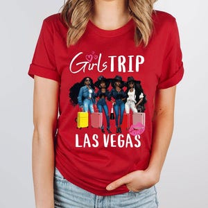 Las Vegas Girls Trip Shirt, Airport Black Girl Trip Tee, Bestie Trip Shirts, Summer Vacation Shirt, Vegas Trip Shirt, Retro Girls Trip Shirt