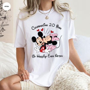 Disney Anniversary Custom Shirts, Disneyworld Shirts, Disney Gifts, Anniversary Gift, Anniversary Shirt, Gift For Wife, Valentines Day Gift