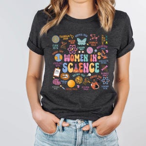 Woman In Science Shirt, Science Shirt, Scientist Shirt, Girl Scientist Shirt, Scientist Gift, Lab Week Shirt, Science Teacher Gift