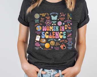 Woman In Science Shirt, Science Shirt, Scientist Shirt, Girl Scientist Shirt, Scientist Gift, Lab Week Shirt, Science Teacher Gift