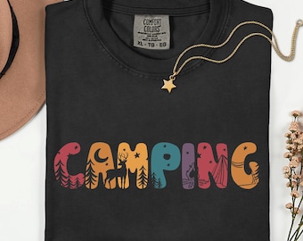 Comfort Colors® Camping Shirt, Camping Crew Shirt, Camping Family Gift, 2026 Camping Tee, Camp Life Shirt, Camper Gift, Summer Camp Shirt