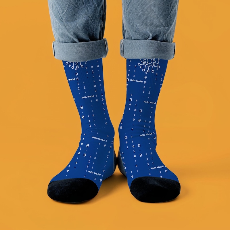Programmer Socks - Etsy