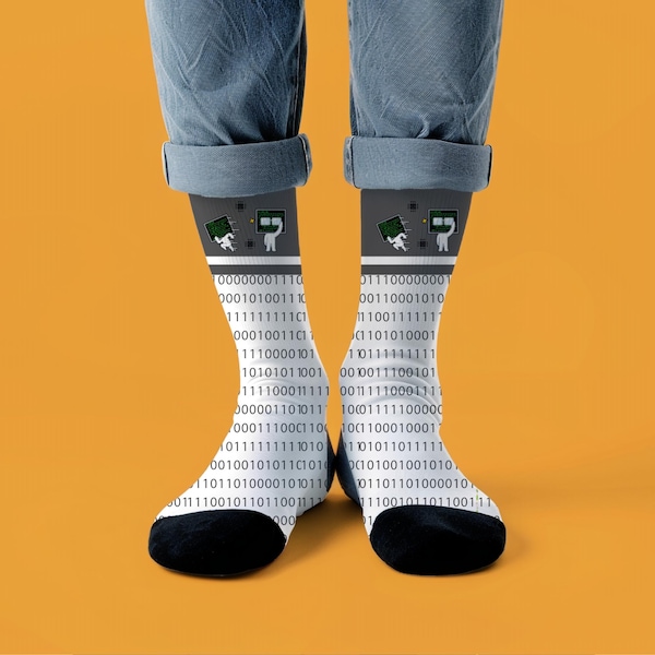 Programmer Socks - Etsy
