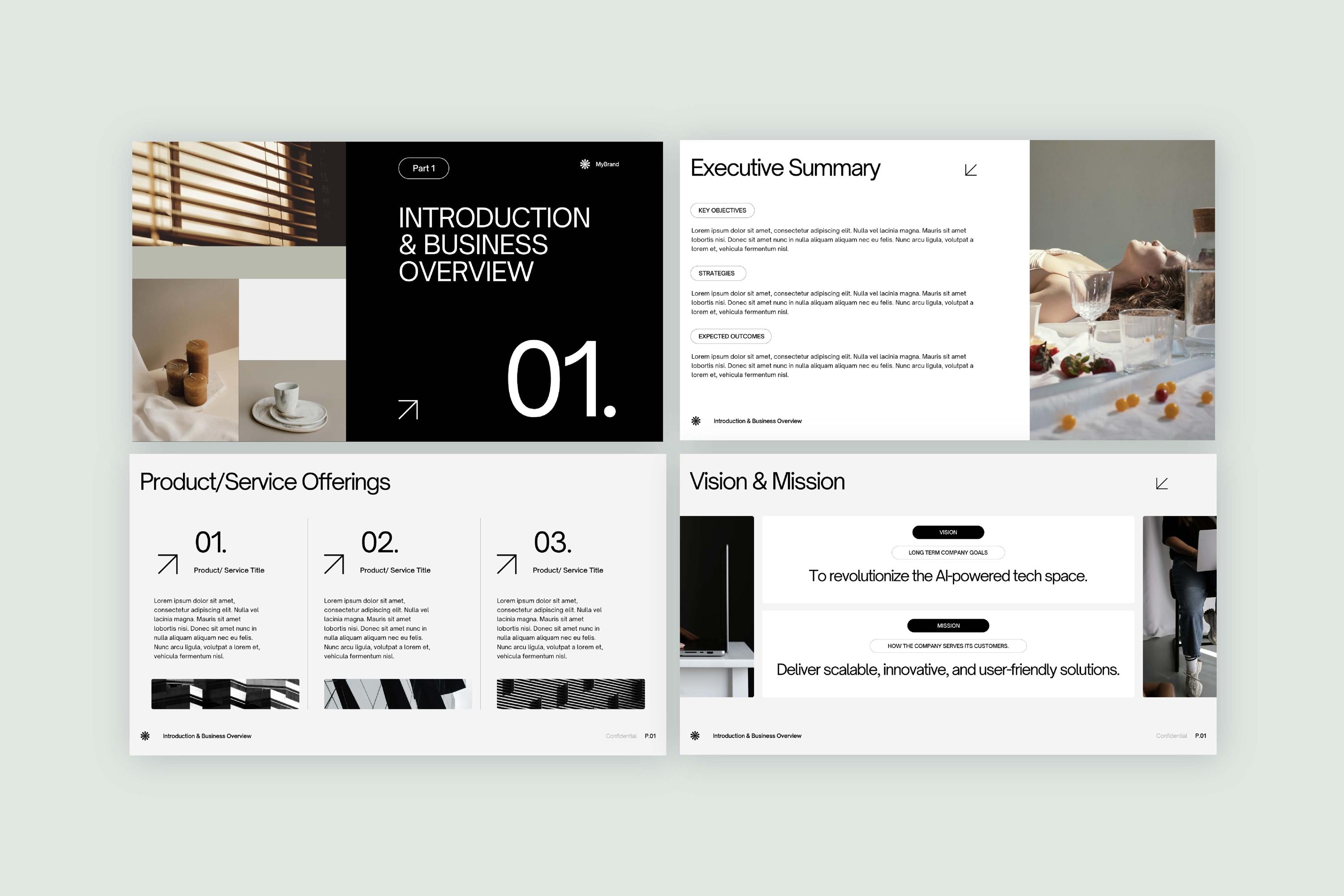 Marketing Plan Pitch Deck Editable Template Canva | Business Proposal ...