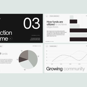 Business Pitch Deck Modern Canva Template for Tech Startup ...
