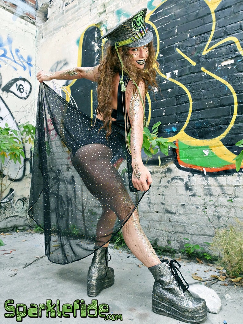 Holographic RaInBoW Sequence Flow Skirt