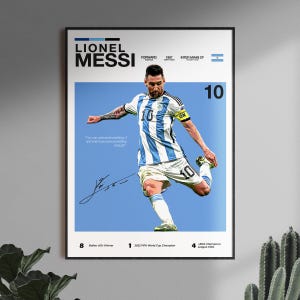 Lionel Messi Posters, Soccer Wall Art, Digital Download, Football Legend Print, Room Decor, Gift for Fans, GOAT Artwork,