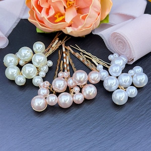 Pearl Hair Pins Mix Size Pearl Bobby Pins Wedding Hair Pin Pearls Bridal Hair Pins Pearl Wedding Hair Accessories Bridal Hair Accessories