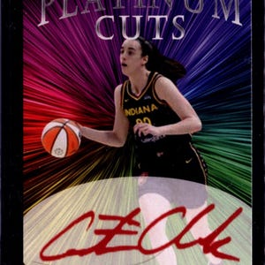 Caitlin Clark Platinum Cuts #2 facs auto Indiana Fever nur 1000 gemacht