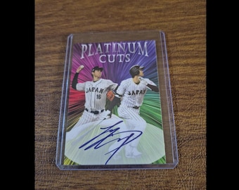 Shohei Ohtani Platinum Cuts facs nur 1000 aus Japan