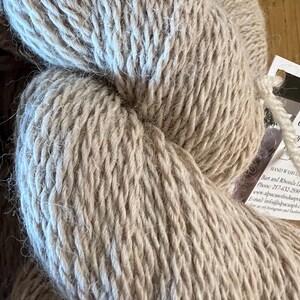 Alpaca yarn -fawn farm blend