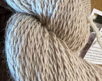 Alpaca yarn -fawn farm blend