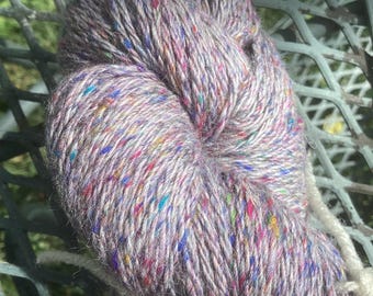 Purple Flecked Yarn