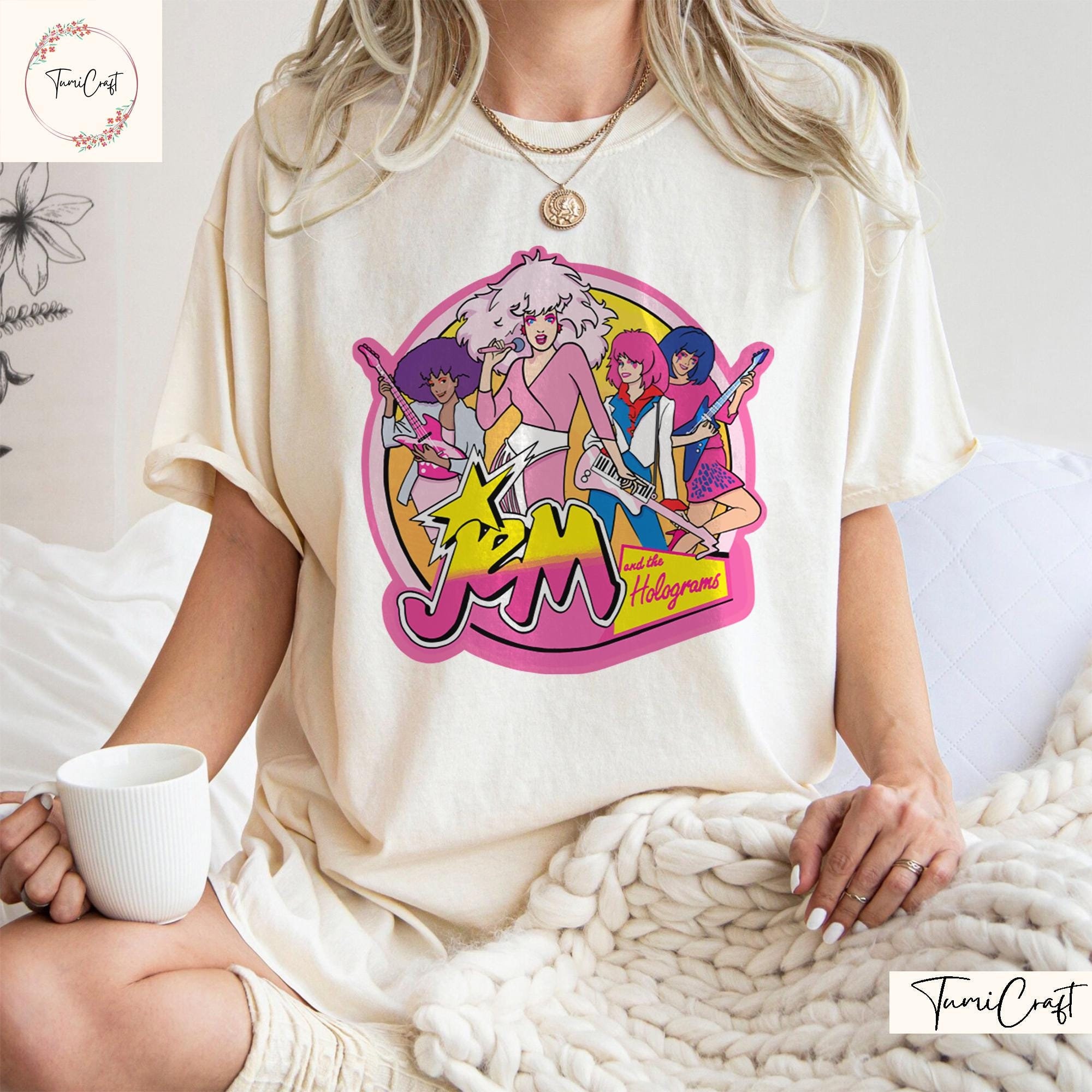 Jem and The Holograms Shirt For Kids, Jem & The Holograms, Summer Girl, 80's Women Cartoon, Summertime T-Shirt, Jem Star Sweatshirt, Hoodie