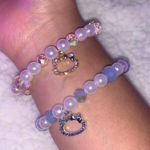 Beaded Kitty Bracelet | Matching Set