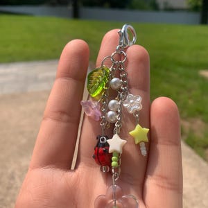 Handmade Lady Bug Keychain