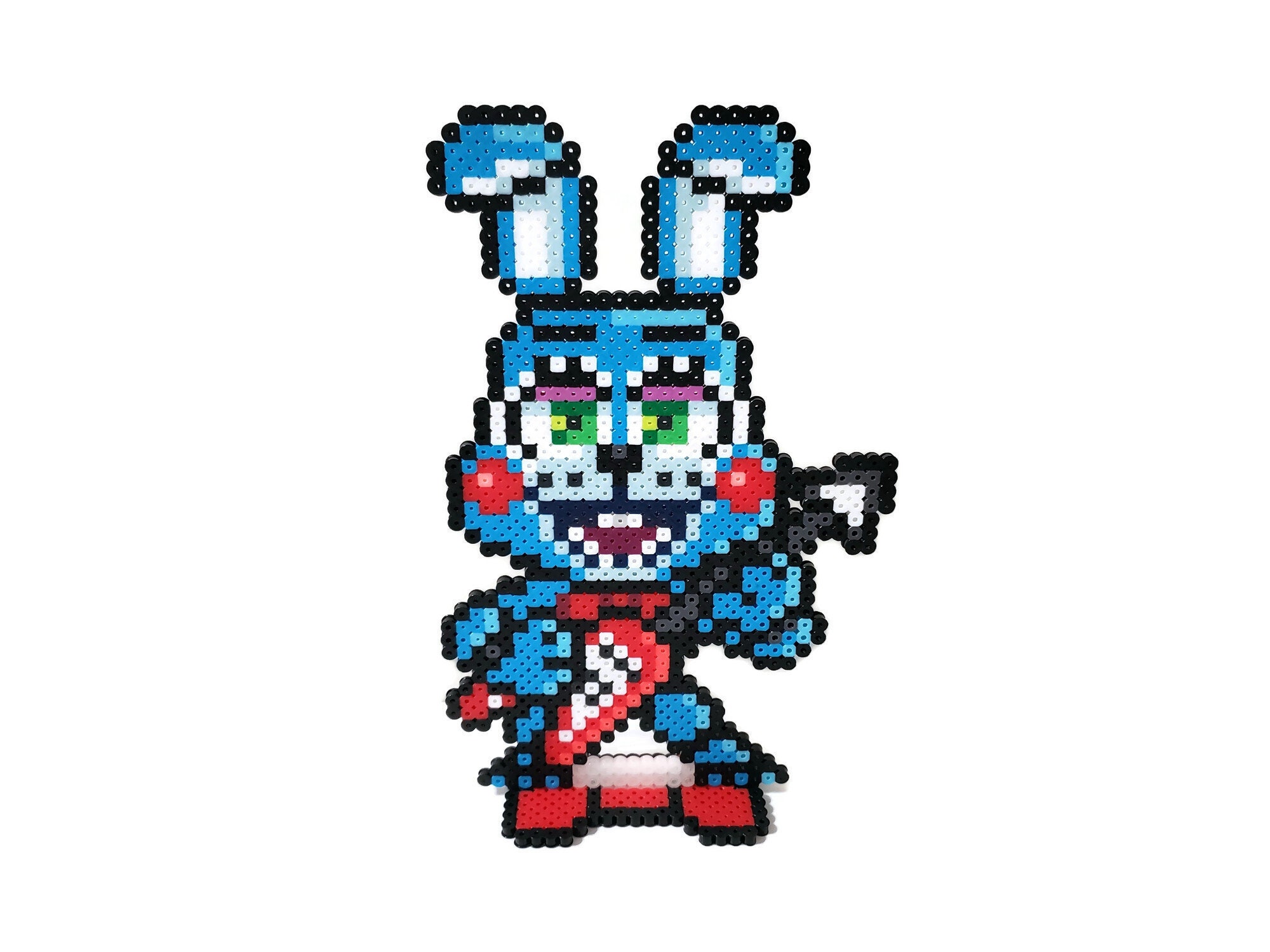 Toy Bonnie Five Nights at Freddy's 2 Pixel Art Figure - Etsy
