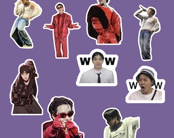 J-Hope Hobi  Stickers | Hope on the Stage Era and "WOW" Themed