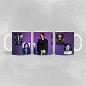 Yoongi Suga Mug 11oz | Coffee Cup Gift, K-Pop Merchandise, Cute Design, Perfect for Fans & Collectors