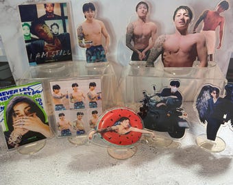 Jungkook Standee - Acrylic K-Pop Collectible Decor, Fan Art, Cute Table Display, Gift for ARMY & Music Lovers
