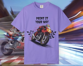 Carreras de Motos Racing graphic T-shirt | Motos Deportivas