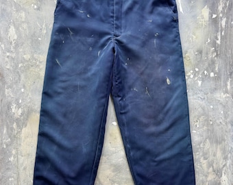 Japońskie pikowane spodnie vintage